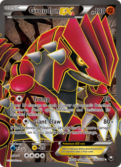 Groudon-EX - pokemon TCG Card