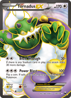 Tornadus-EX - pokemon TCG Card