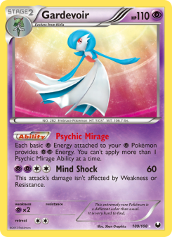 Gardevoir - pokemon TCG Card