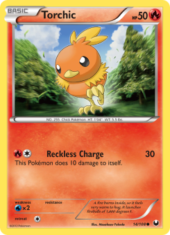 Torchic - pokemon TCG Card