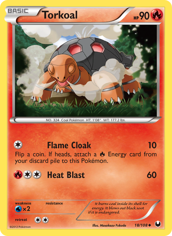 Torkoal - Pokémon TCG Card