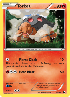 Torkoal - pokemon TCG Card