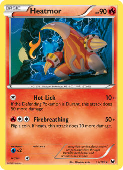 Heatmor - pokemon TCG Card