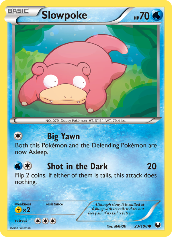 Slowpoke - Pokémon TCG Card