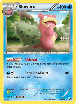 Slowbro - pokemon TCG Card