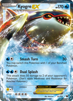 Kyogre-EX - pokemon TCG Card