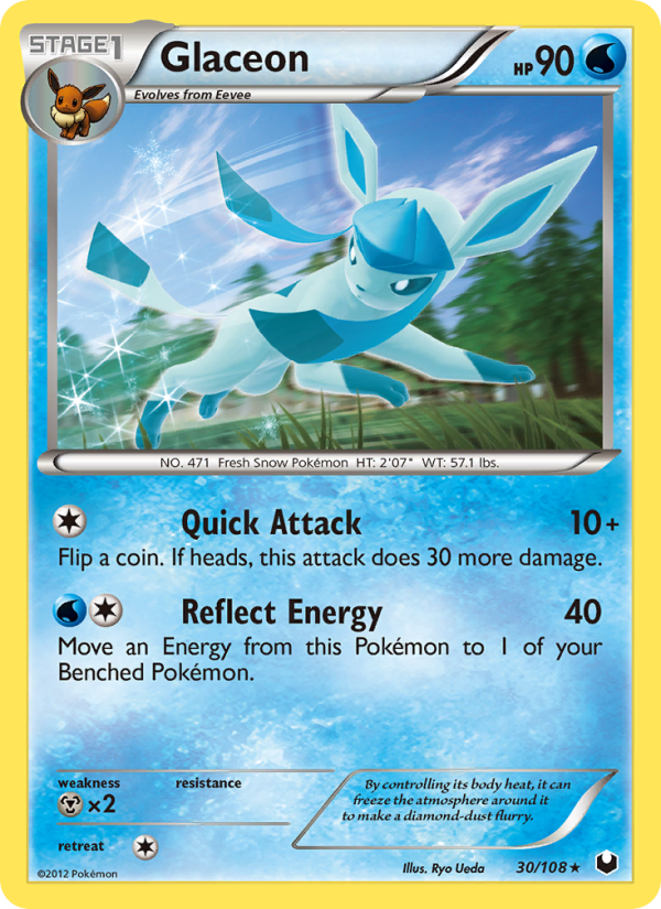 Glaceon - Pokémon TCG Card