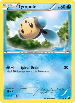 Tympole - pokemon TCG Card