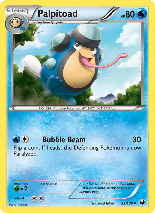 Palpitoad - Pokémon TCG Card