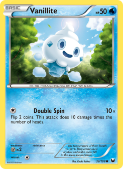 Vanillite - pokemon TCG Card