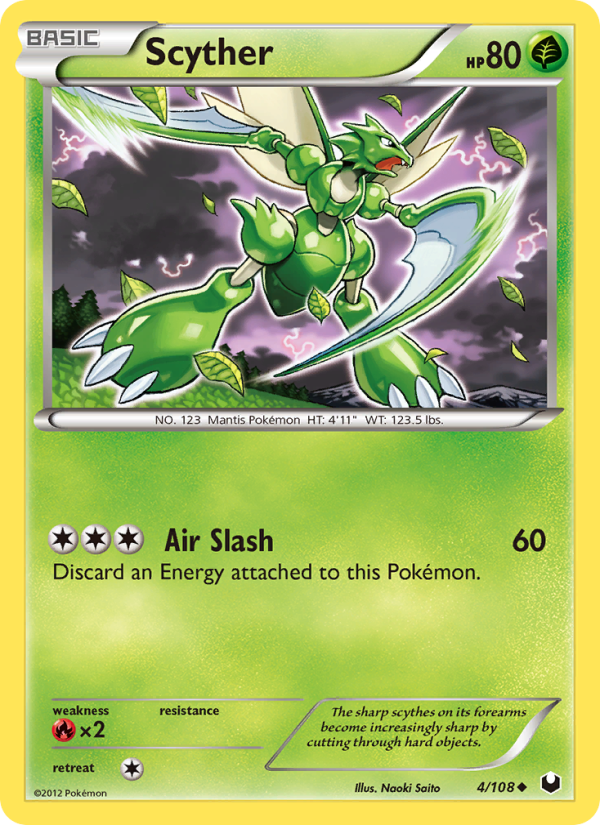 Scyther - Pokémon TCG Card