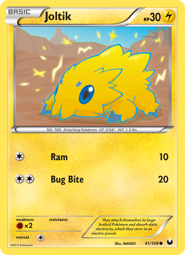 Joltik - Pokémon TCG Card