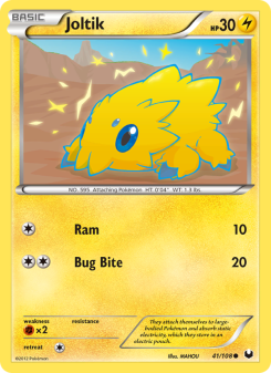 Joltik - pokemon TCG Card