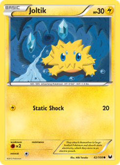 Joltik - pokemon TCG Card