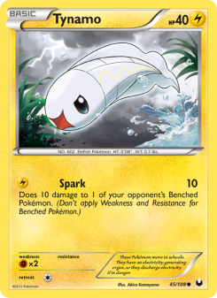 Tynamo - pokemon TCG Card