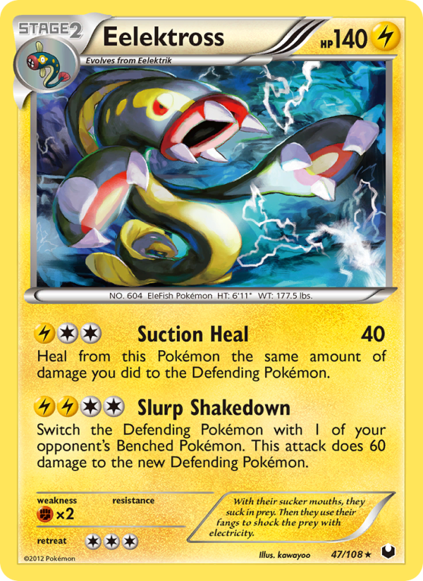 Eelektross - Pokémon TCG Card
