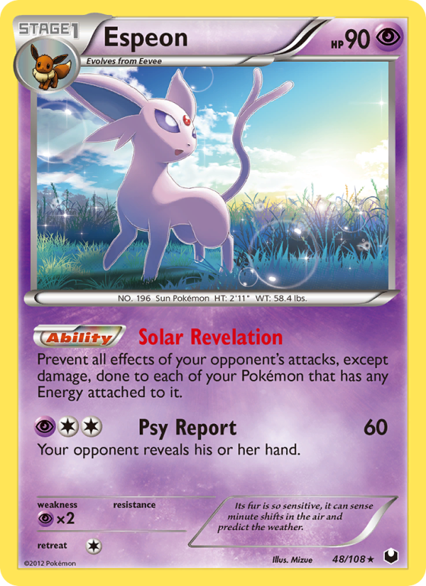 Espeon - Pokémon TCG Card