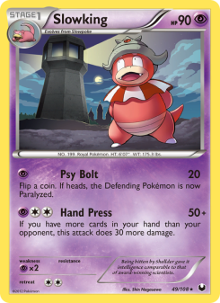 Slowking - pokemon TCG Card