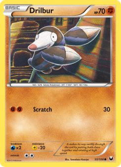 Drilbur - pokemon TCG Card