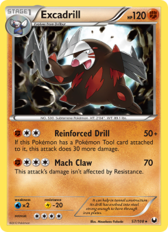 Excadrill - pokemon TCG Card