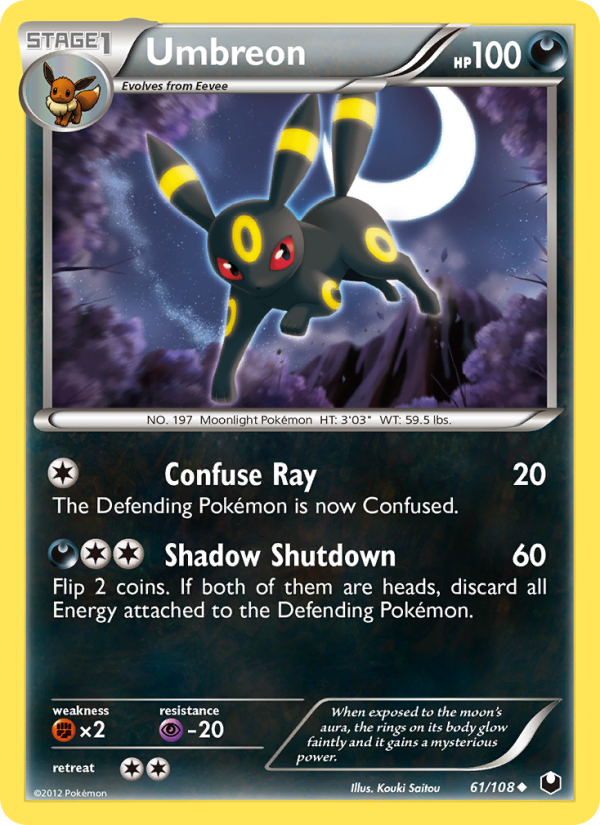 Umbreon - Pokémon TCG Card