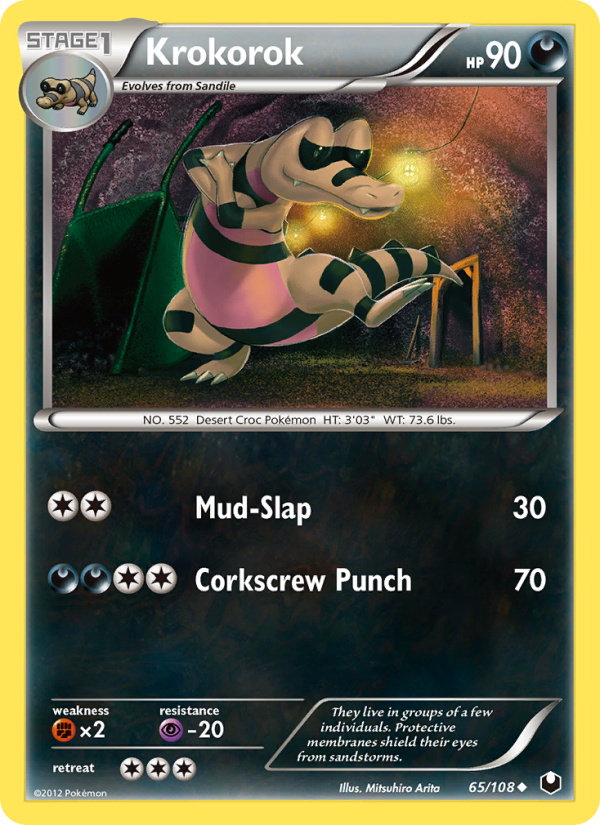 Krokorok - Pokémon TCG Card