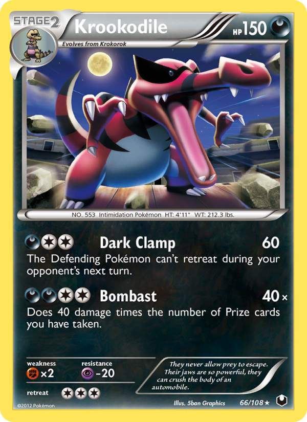 Krookodile - Pokémon TCG Card