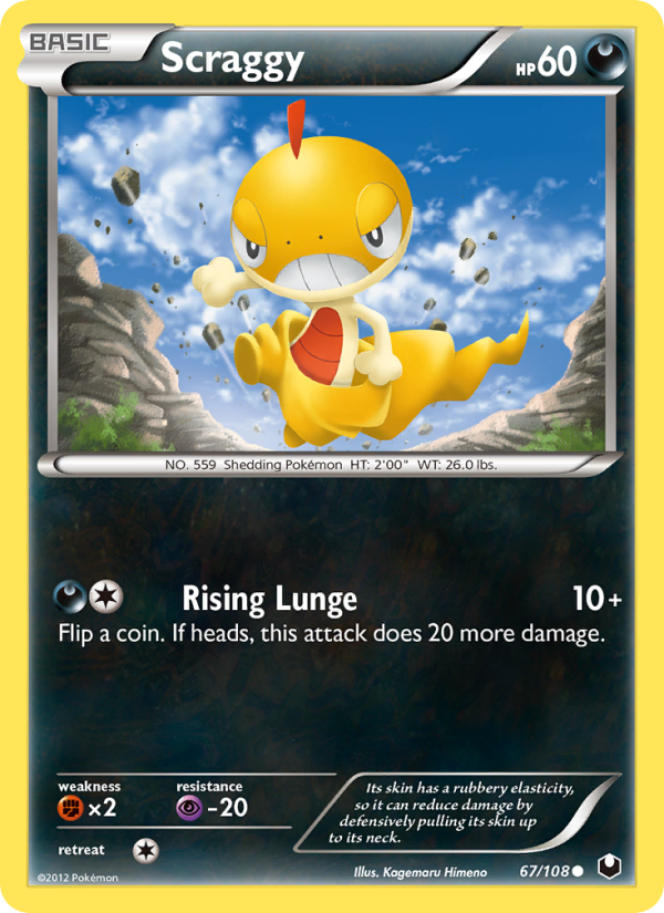 Scraggy - Pokémon TCG Card