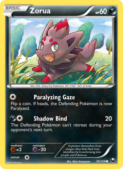 Zorua - pokemon TCG Card