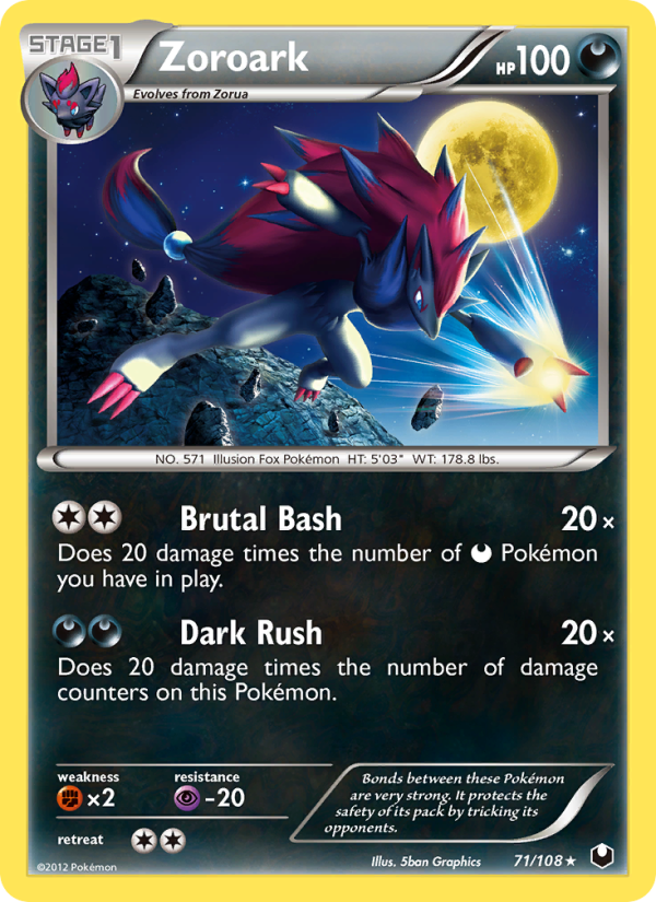 Zoroark - Pokémon TCG Card
