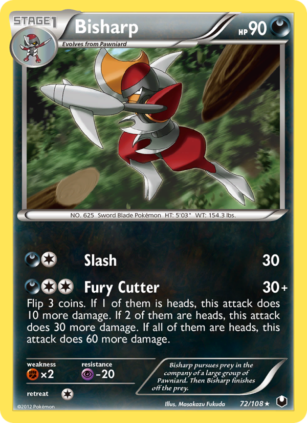 Bisharp - Pokémon TCG Card