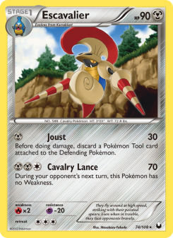 Escavalier - pokemon TCG Card