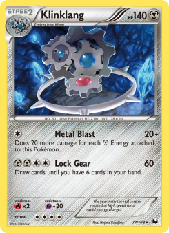 Klinklang - pokemon TCG Card