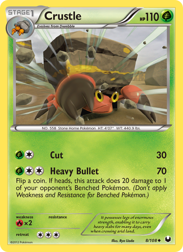 Crustle - Pokémon TCG Card