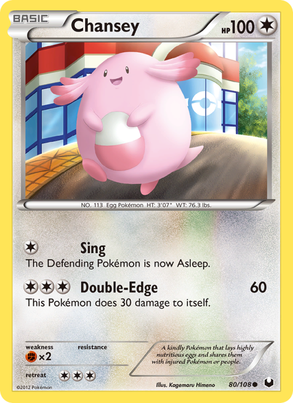 Chansey - Pokémon TCG Card
