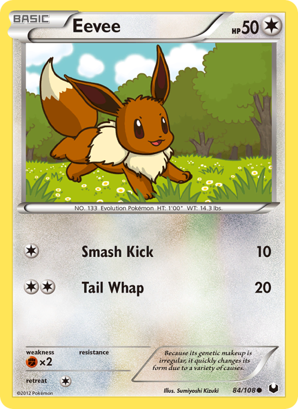 Eevee - Pokémon TCG Card