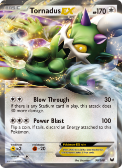 Tornadus-EX - pokemon TCG Card