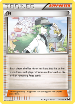 N - pokemon TCG Card
