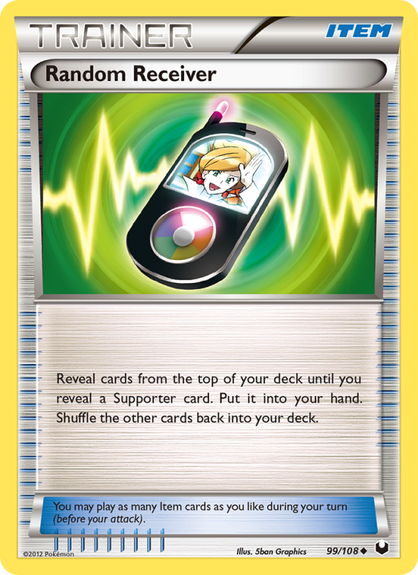 Random Receiver - Pokémon TCG Card