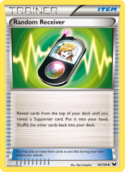 Random Receiver - pokemon TCG Card