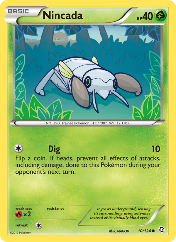 Nincada - Pokémon TCG Card