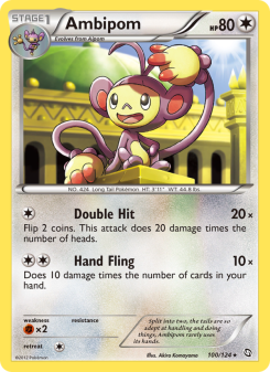 Ambipom - pokemon TCG Card