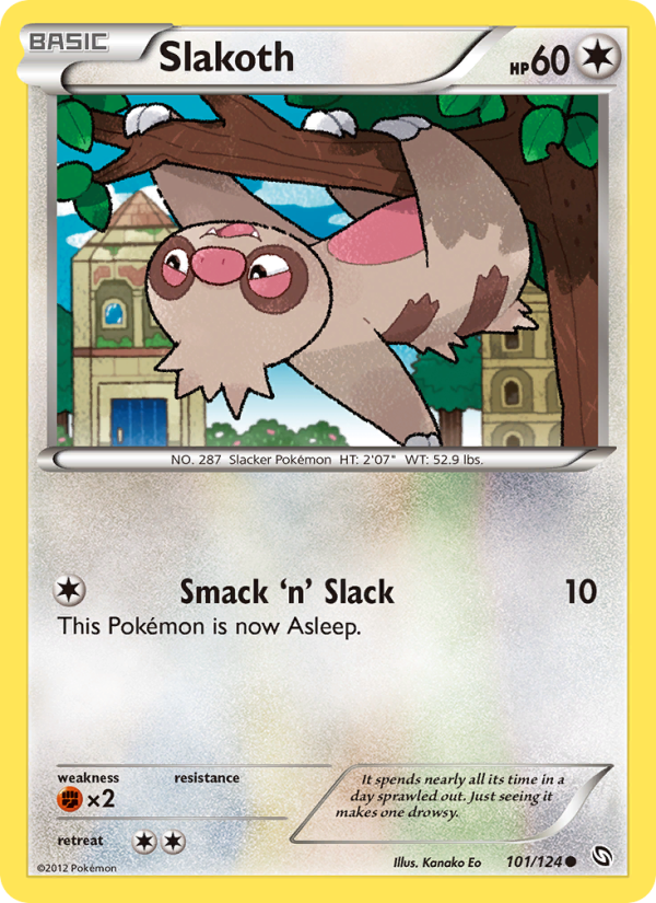 Slakoth - Pokémon TCG Card