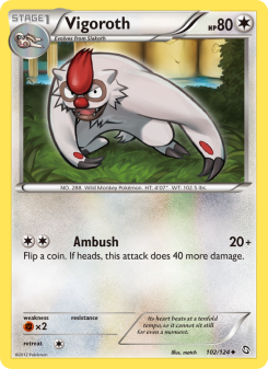 Vigoroth - pokemon TCG Card