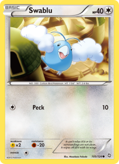 Swablu - pokemon TCG Card