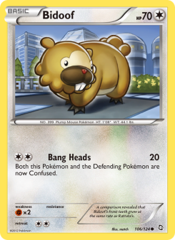 Bidoof - pokemon TCG Card
