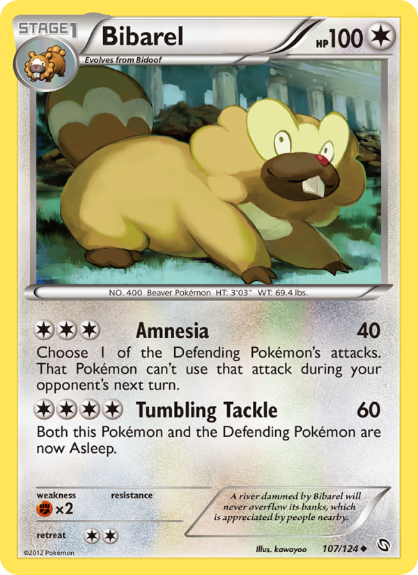 Bibarel - Pokémon TCG Card