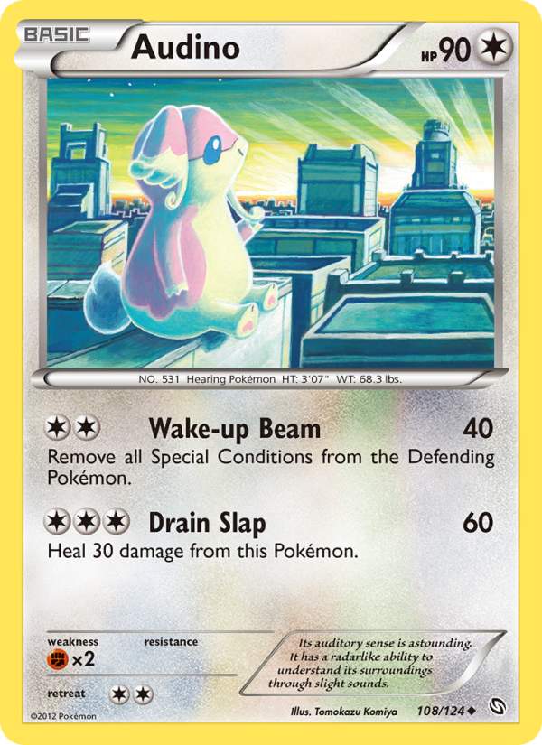 Audino - Pokémon TCG Card