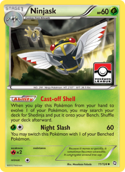 Ninjask - pokemon TCG Card