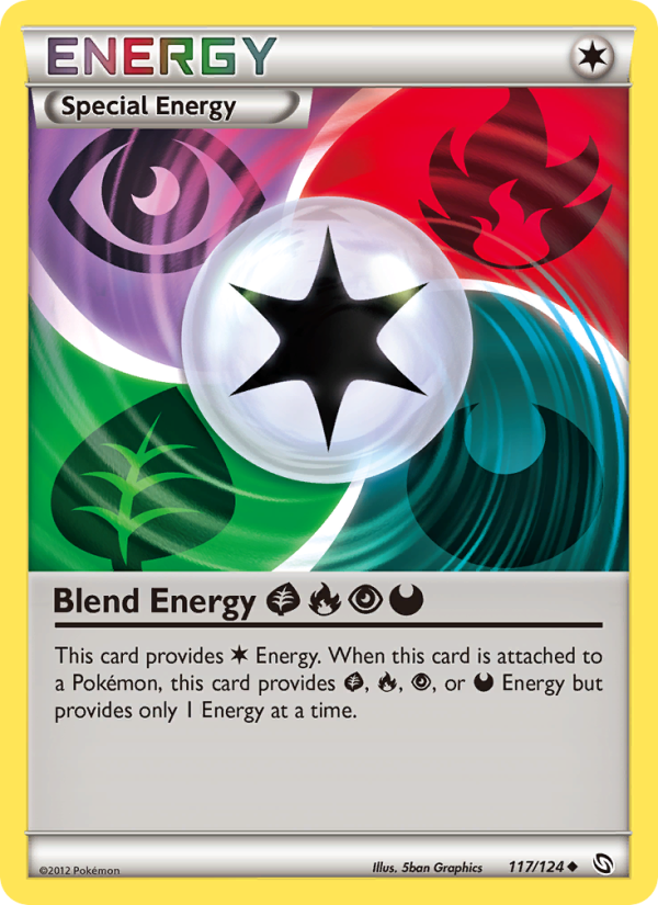 Blend Energy Grass Fire Psychic Darkness - Pokémon TCG Card